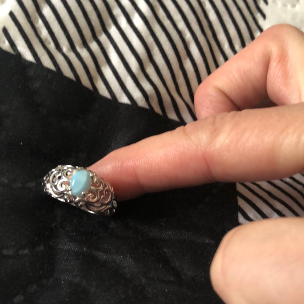 Larimar ring - Picture 8 of 8